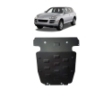 PROTETOR INFERIOR DA CARROCERIA EM AÇO DE 3 MM - PORSCHE CAYENNE (02-17) E VW TOUAREG 7L (03-10)